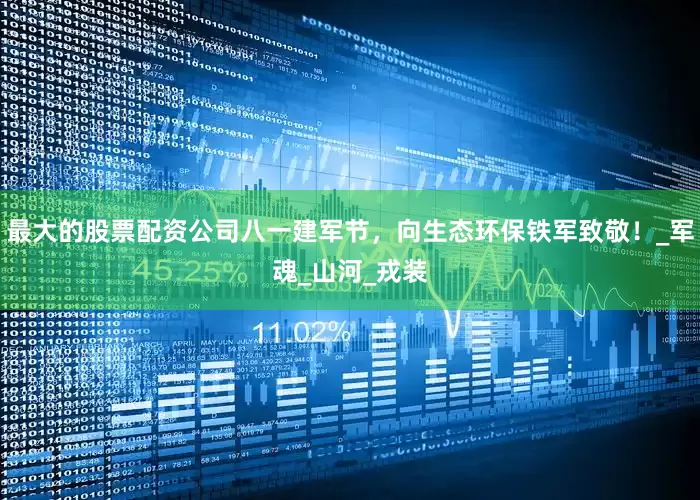 最大的股票配资公司八一建军节，向生态环保铁军致敬！_军魂_山河_戎装